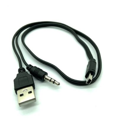 USB/3,5mm_AUX zu Mini-USB