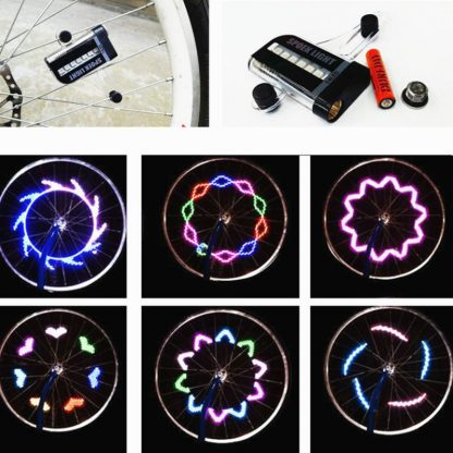 14-LED Fahrrad-Spoke-Light / 32 Motive