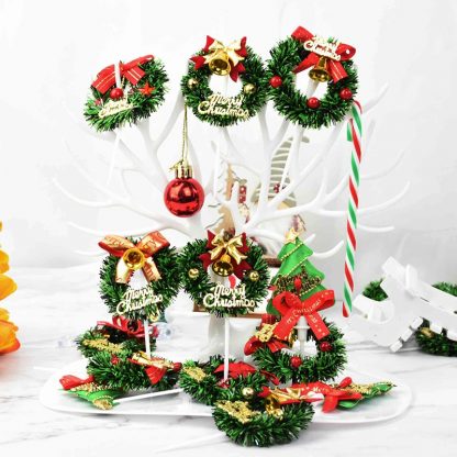 5 Weihnachts-Steckfiguren für Kuchen