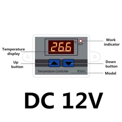 Digitaler Temperaturregler W3001