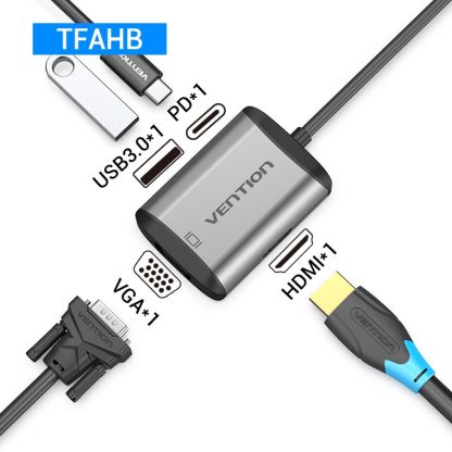 Vention USB / 9in1 Multifunktion-Adapter