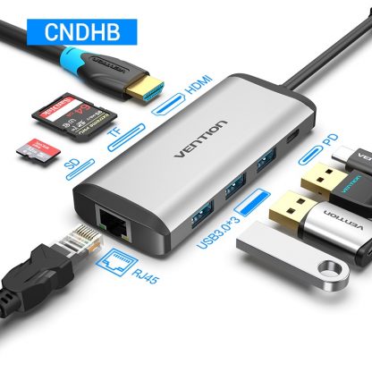 Vention USB / 9in1 Multifunktion-Adapter