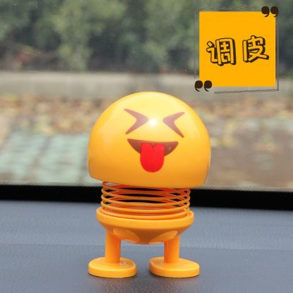 Wackelfiguren in Smiley-Emoji Stil