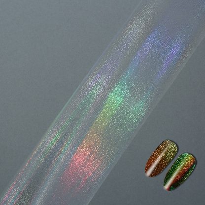 Holographische Nagel-Folie / 100cm-Rolle
