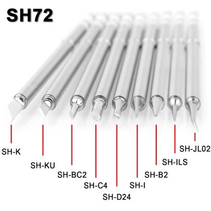 SH72 Verschiedene Lötkolben-Spitzen