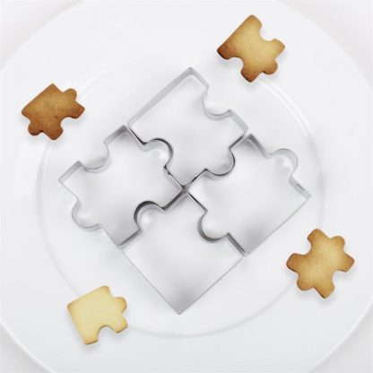 Backformen für Puzzleplätzchen
