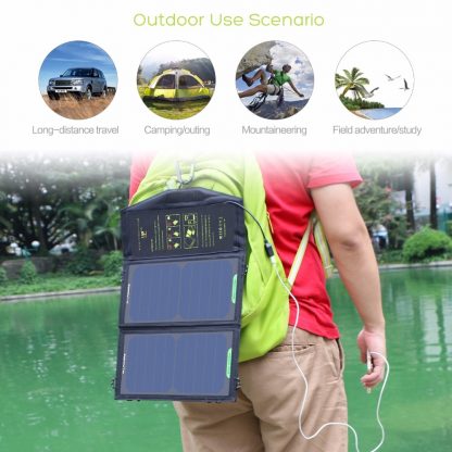 Faltbares USB Solar-Panel 5V/10W