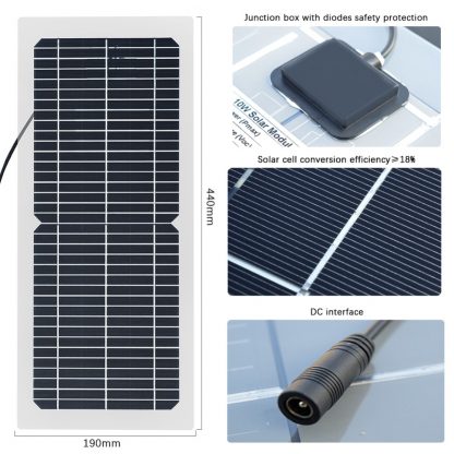 BOGUANG Solar-Panel-Kit 18V/10W