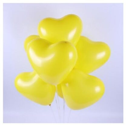 50Stck. Herzförmige Deko-Ballons