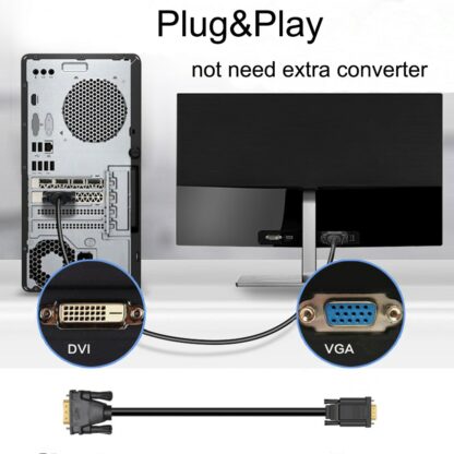 DVI auf VGA Adapter-Kabel