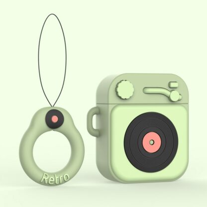 Retro-Silikon-Case Für Airpods in 3D