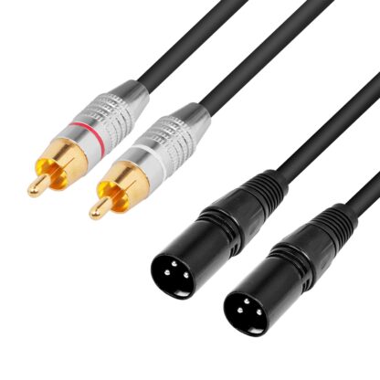 XLR Stecker auf Cinch-Stecker Kabel