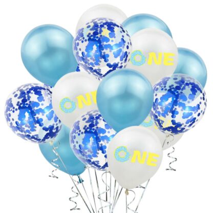 16”Luftballon und Buchstaben-Donut “ONE”