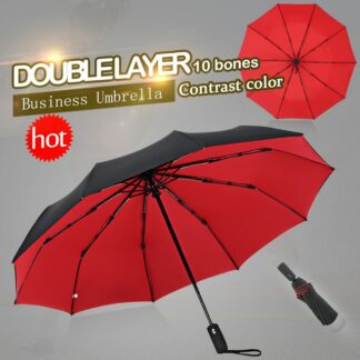 Doppel-Automatik Regenschirm