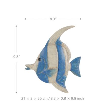 3D-Eisen Wanddekoration / Fische