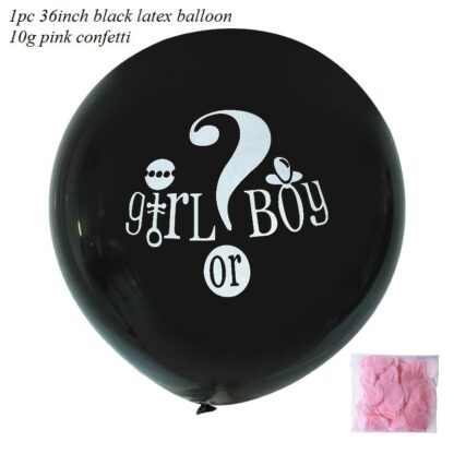 36” Luftballon mit Text / Boy or Girl
