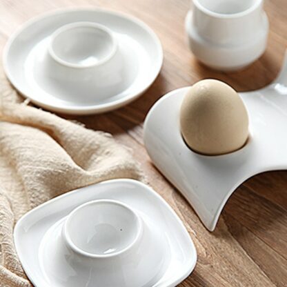2-tlg. Eierbecher-Set aus Keramik