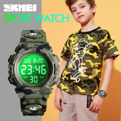 Wasserdichte Kinderuhr Militärstyle 5