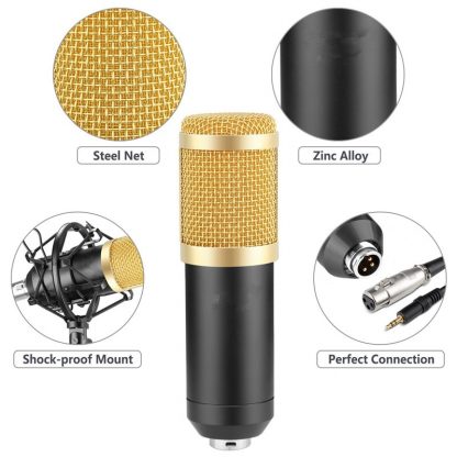 Kondensator Mikrofon Set 4