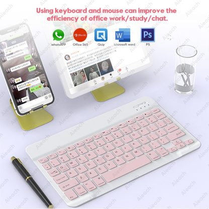 Bluetooth Tastatur für Handy und Tablet 3
