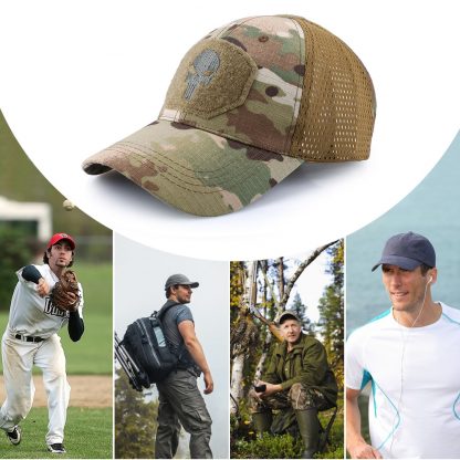 Camouflage Militär-Mütze 6