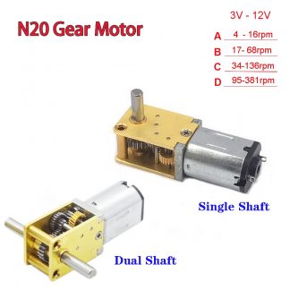 Micro N20 Getriebe-Motor  1