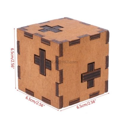 3D-Holzpuzzle Gehirntraining 6