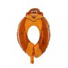 Folien Ballon Ziffer 0 40cm Tier