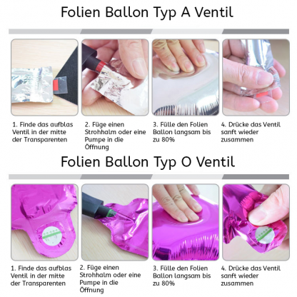 Folien Ballon Ziffer 0 40cm Tier - Image 2