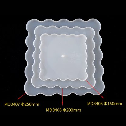 Silikonformen Epoxidharz Servierständer 4