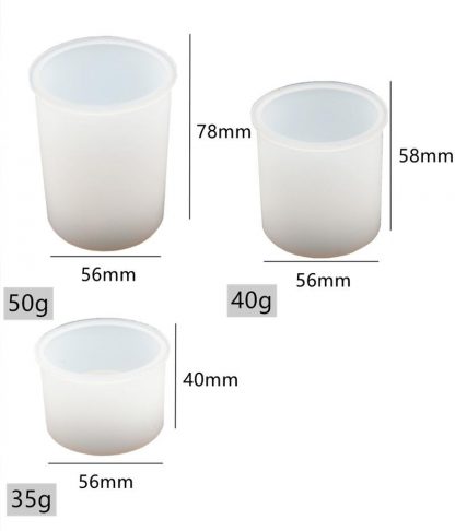 Silikonformen Epoxidharz Teelicht 5