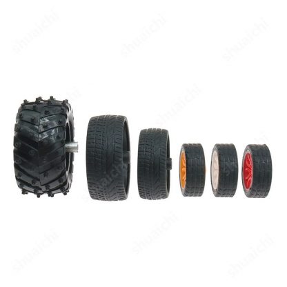 10 Gummi-Reifen für RC Autos 3