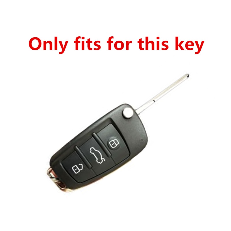 Rigid Schlüssel Fernbedienung Schutz Hülle Blau für Audi A4 (B7