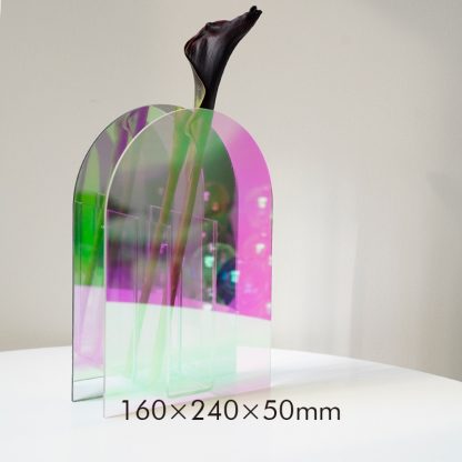 Bunte Acryl Vase  3