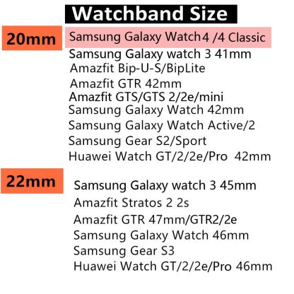 Nylon-Armband Samsung Galaxy Uhr 6