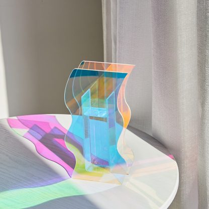 Bunte Acryl Vase  6