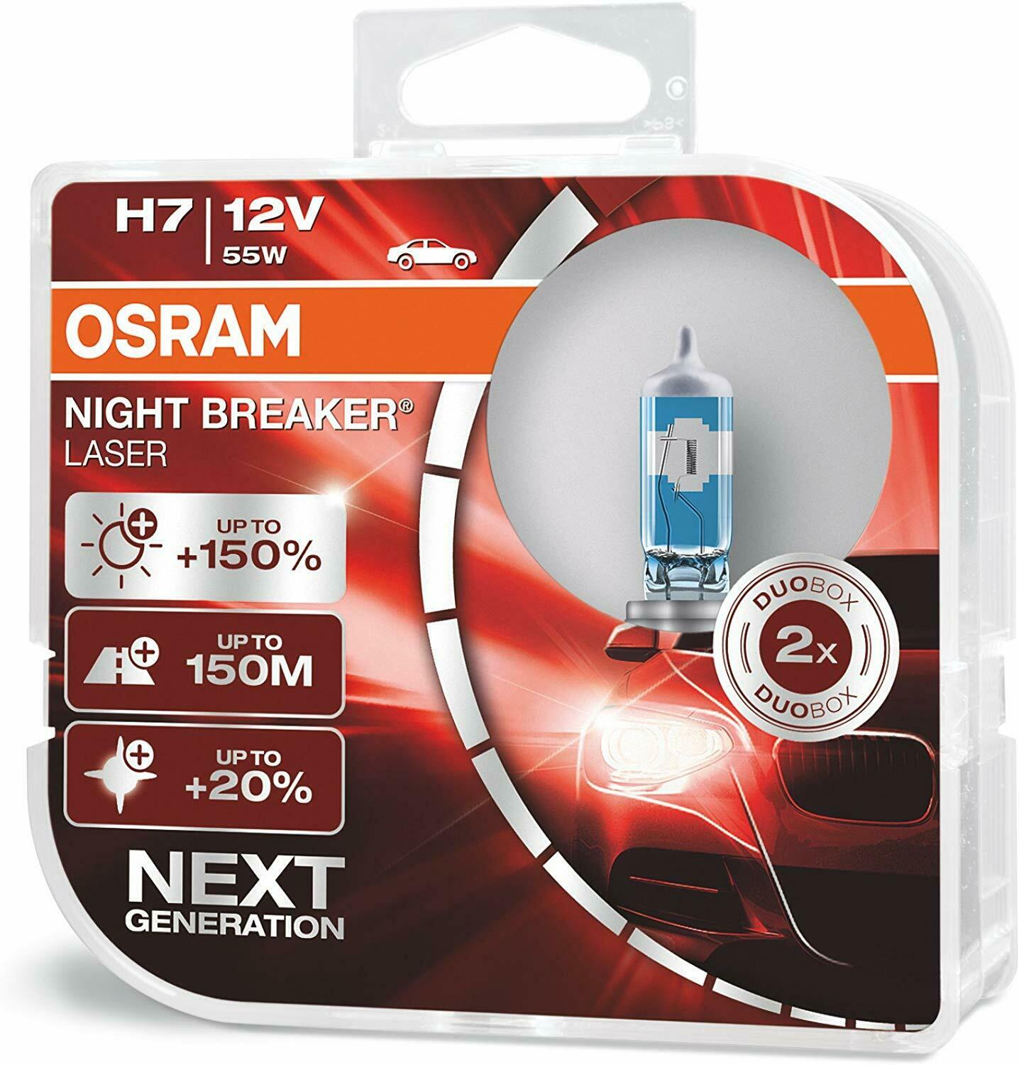 OSRAM LED Night Breaker Set für Fiat 500 2007-2016 mit Straßenzulassung