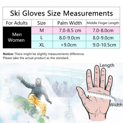 Ski Handschuhe 6