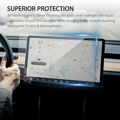 Superdünne Panzerglas-Schutzfolien für Tesla-Touchscreen - Image 2