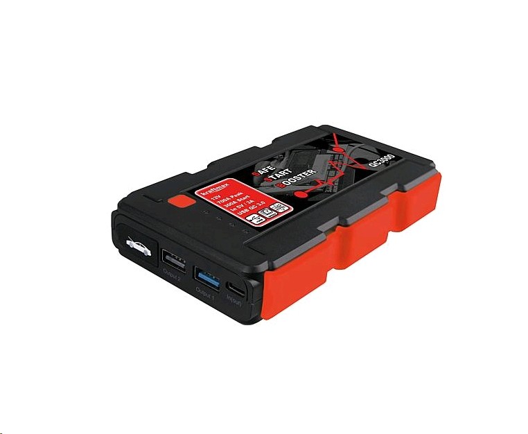 Kraftmax QC3000 KFZ Starthilfe für 12V Autobatterie mit Powerbank