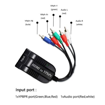 HDMI zu Ypbpr 5RCA Video-Konverter - Image 2