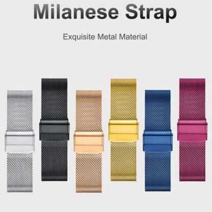 Stilvolle Milanaise-Armbänder für Amazfit - Image 2