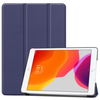 iPad-10.2-Zoll-2021-2020-2019-Tri-Fold-Schutzhuelle-mit-Sleep-Wake-Funktion-Blau-2