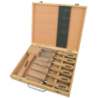 Brüder Mannesmann 7-tlg. Holz-Schnitzwerkzeugsatz 66107 - Image 2