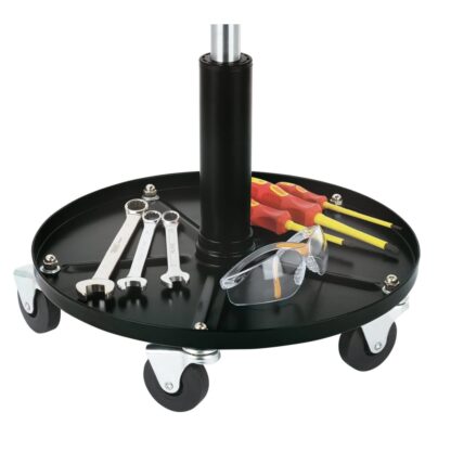 Draper Tools Höhenverstellbarer Arbeitshocker Schwarz - Image 2