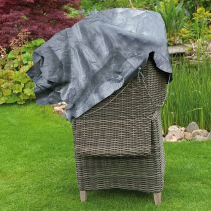 Nature Gartenmöbel-Abdeckung für zwei Stapelstühle 140x75x70 cm - Image 2