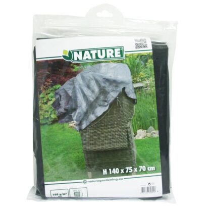 Nature Gartenmöbel-Abdeckung für zwei Stapelstühle 140x75x70 cm - Image 3