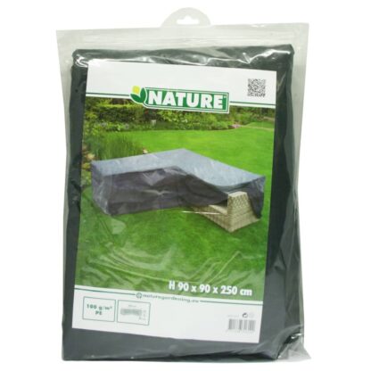 Nature Gartenmöbel-Abdeckung für L-förmige Longers 250x90x90 cm - Image 3
