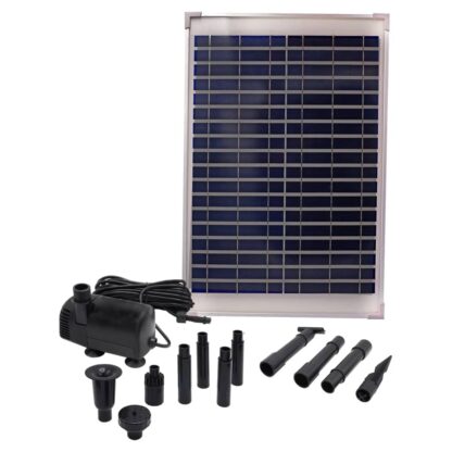 Ubbink Gartenbrunnen-Pumpen-Set SolarMax 1000 mit Solarpanel - Image 2