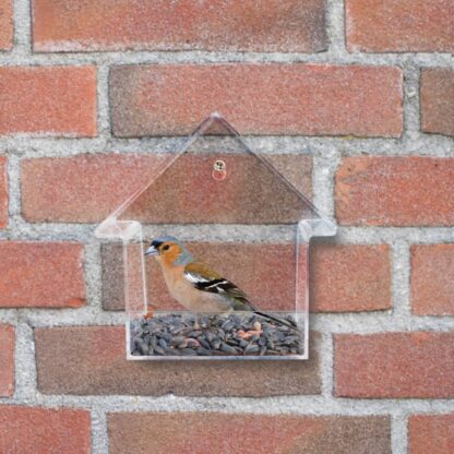Esschert Design Vogelfutterhaus Acryl 15x10x15,3 cm FB370 - Image 4
